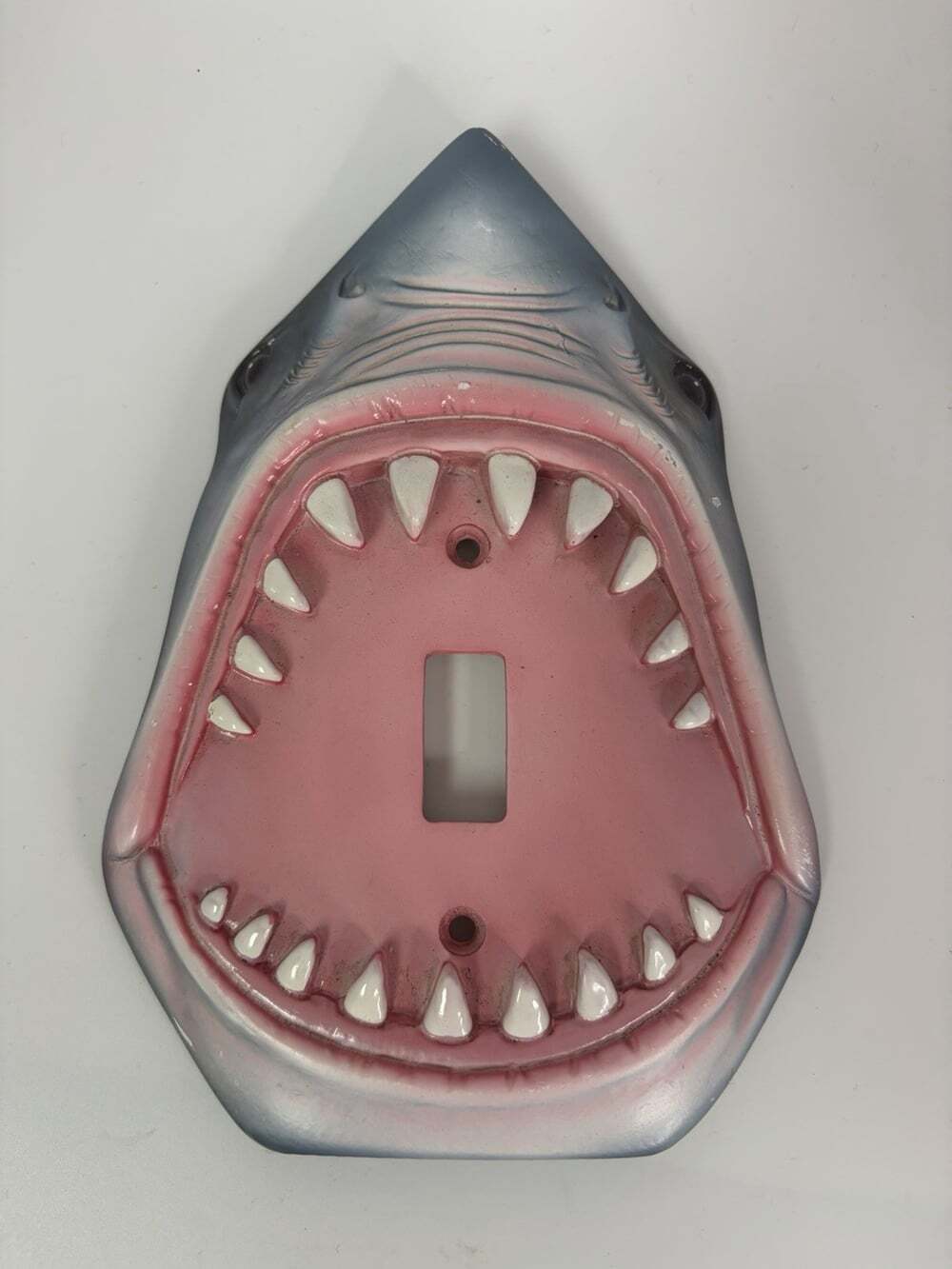Shark Design Resin Light Switch Wall Plate 6.75 x 4.7 Inches